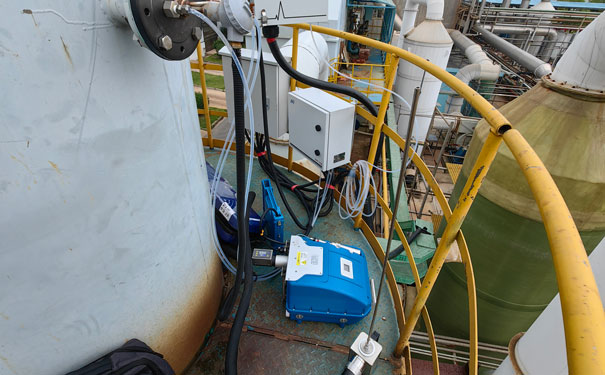 黃石市某企業非甲烷總烴濃度現場測試 黃石市某企業非甲烷總烴濃度現場測試